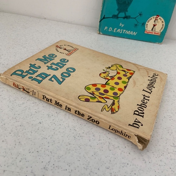 Set of Two Vintage 1950s Cat In The Hat I Can Read Children's Books - Picture 4 of 13